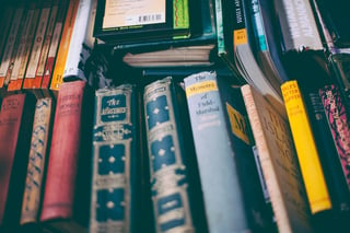 Old Book spines