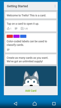 Trello Screenshot