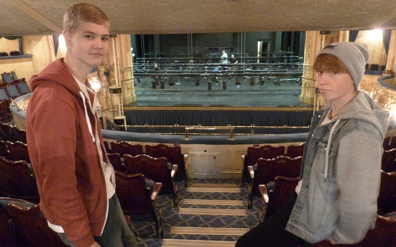 Young people gain real-life skills from a Technical Theatre Bronze Arts Award