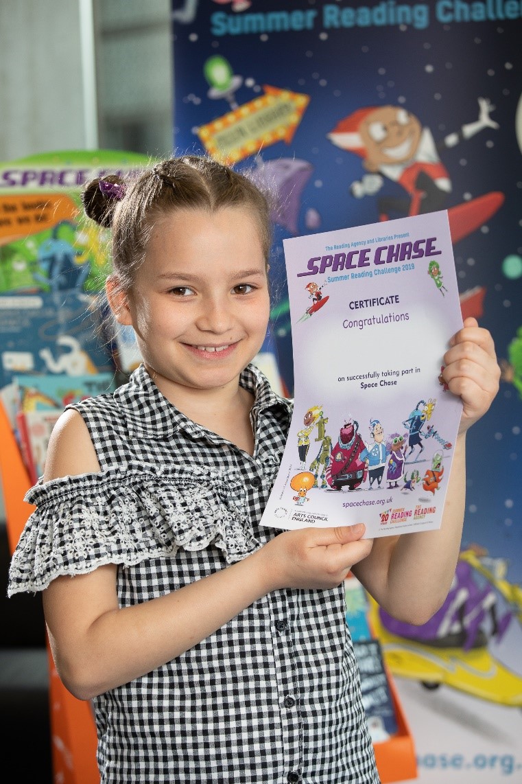 Space Chase, Summer Reading Challenge 2019 and Arts Award Discover