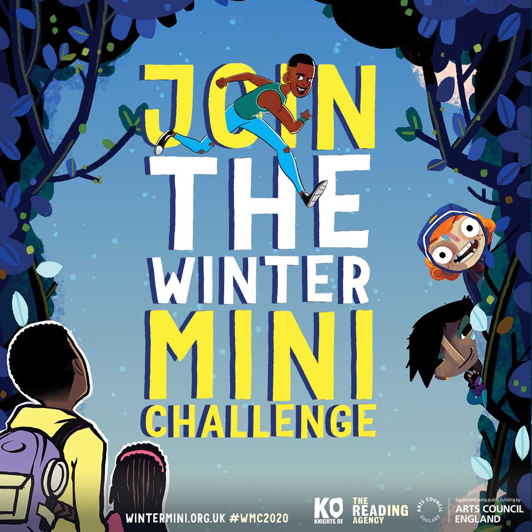 The Reading Agency's Winter Mini Challenge and Arts Award Discover!